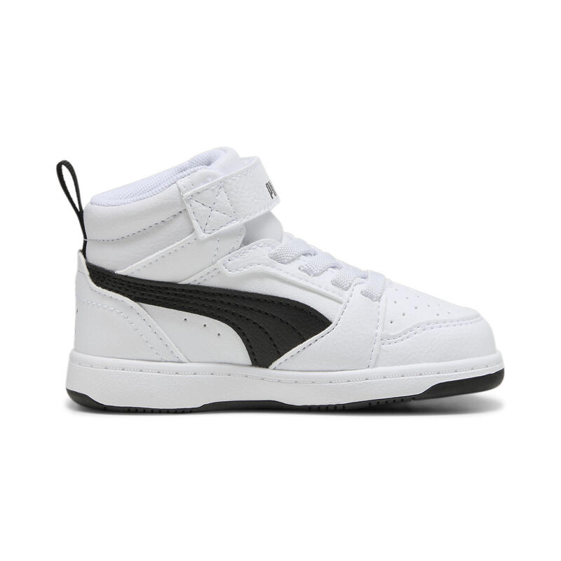 Zapatillas PUMA Rebound V6 Mid para bebé PUMA White Black