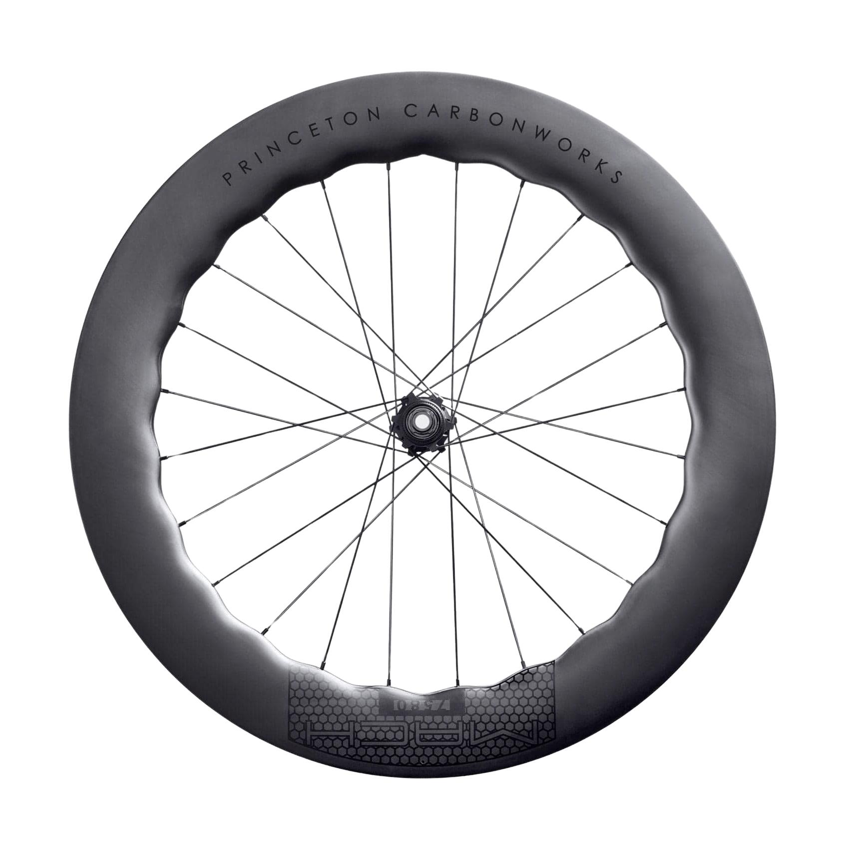 Princeton MACH 7580 Disc Brake White Industries Shimano Carbon Rear Wheel Black