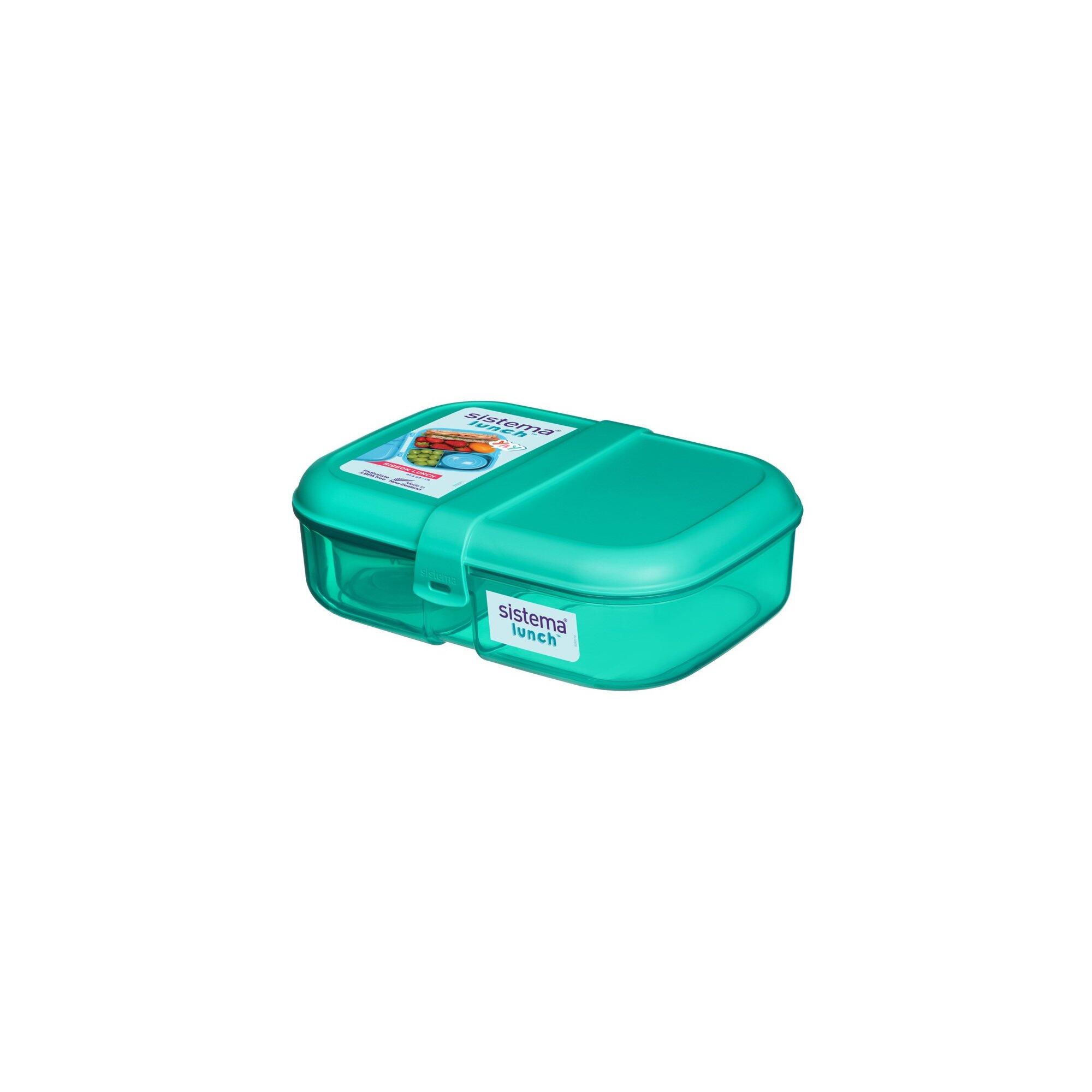 Tříkomorový svačinový box Lunch™ s nádobou na jogurt nebo dip 1,1 l 2/3