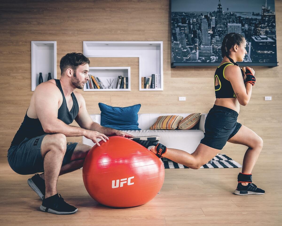 UFC Gymnastikball – 75 cm (Swiss Ball Training) 6/6
