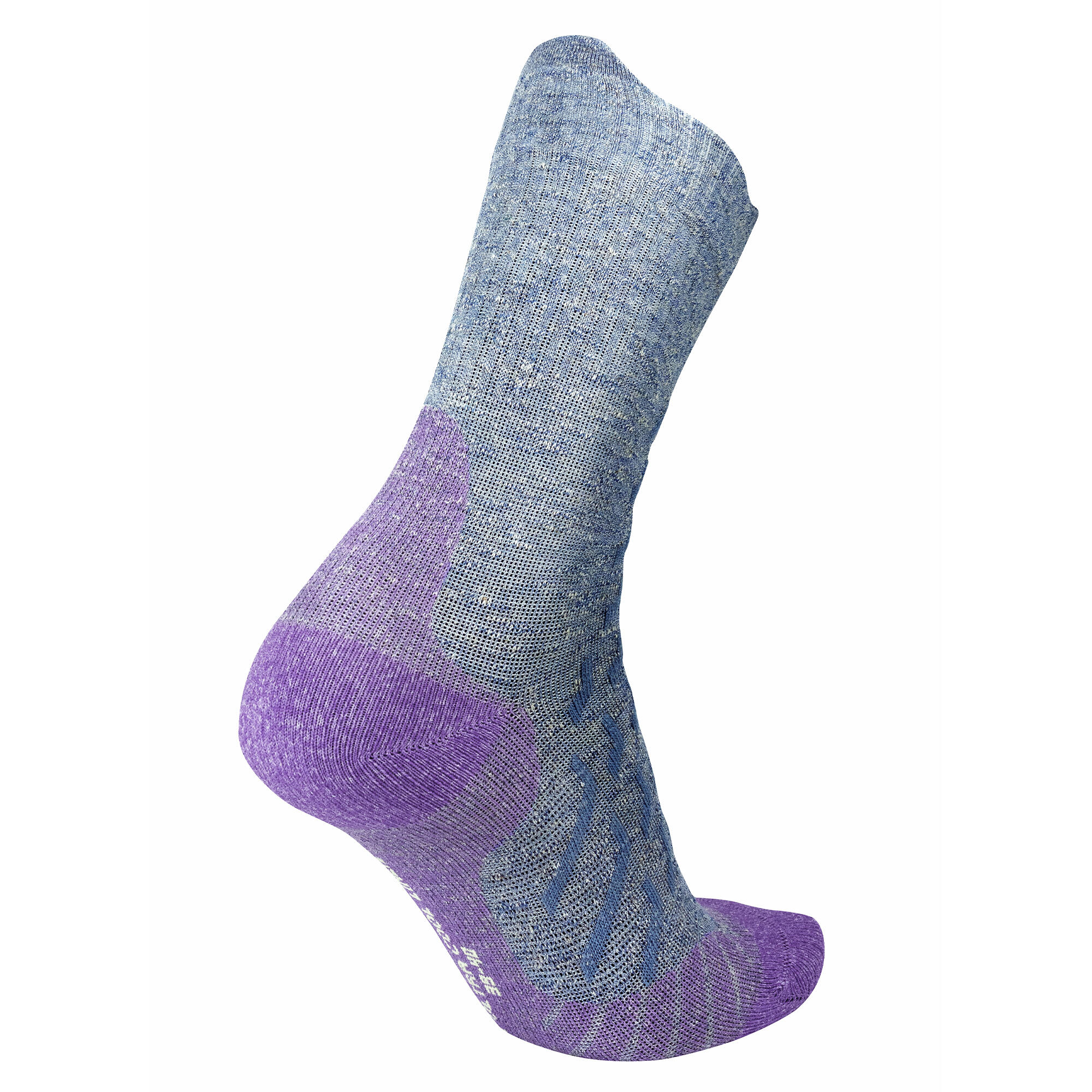 Chaussette randonnée rafraîchissante femme - Trekking UltraCool Linen Crew Lady 3/4
