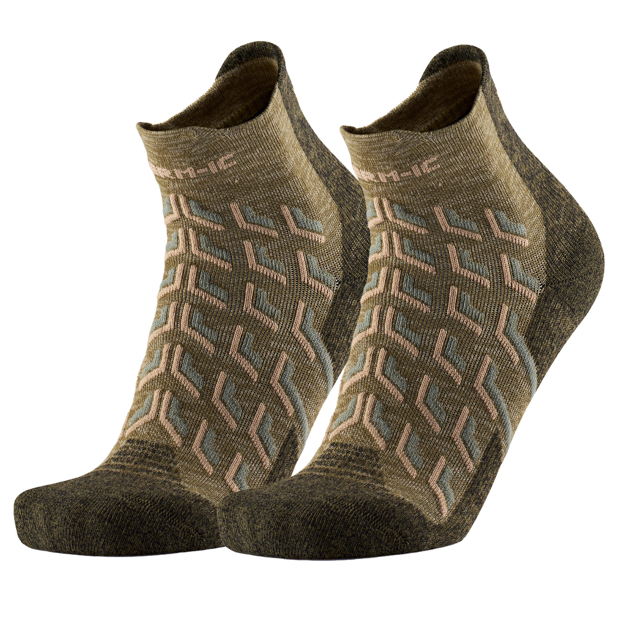 Therm-ic - Chaussettes De Randonnée Femme, Fraîches Pour L'Été - Trekking Cool Ankle Lady - Chaussettes - Vert - 39/42 - Decathlon