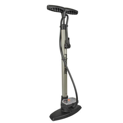 FISCHER Standpumpe Duokopf mit Manometer