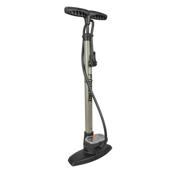 FISCHER Standpumpe Duokopf mit Manometer