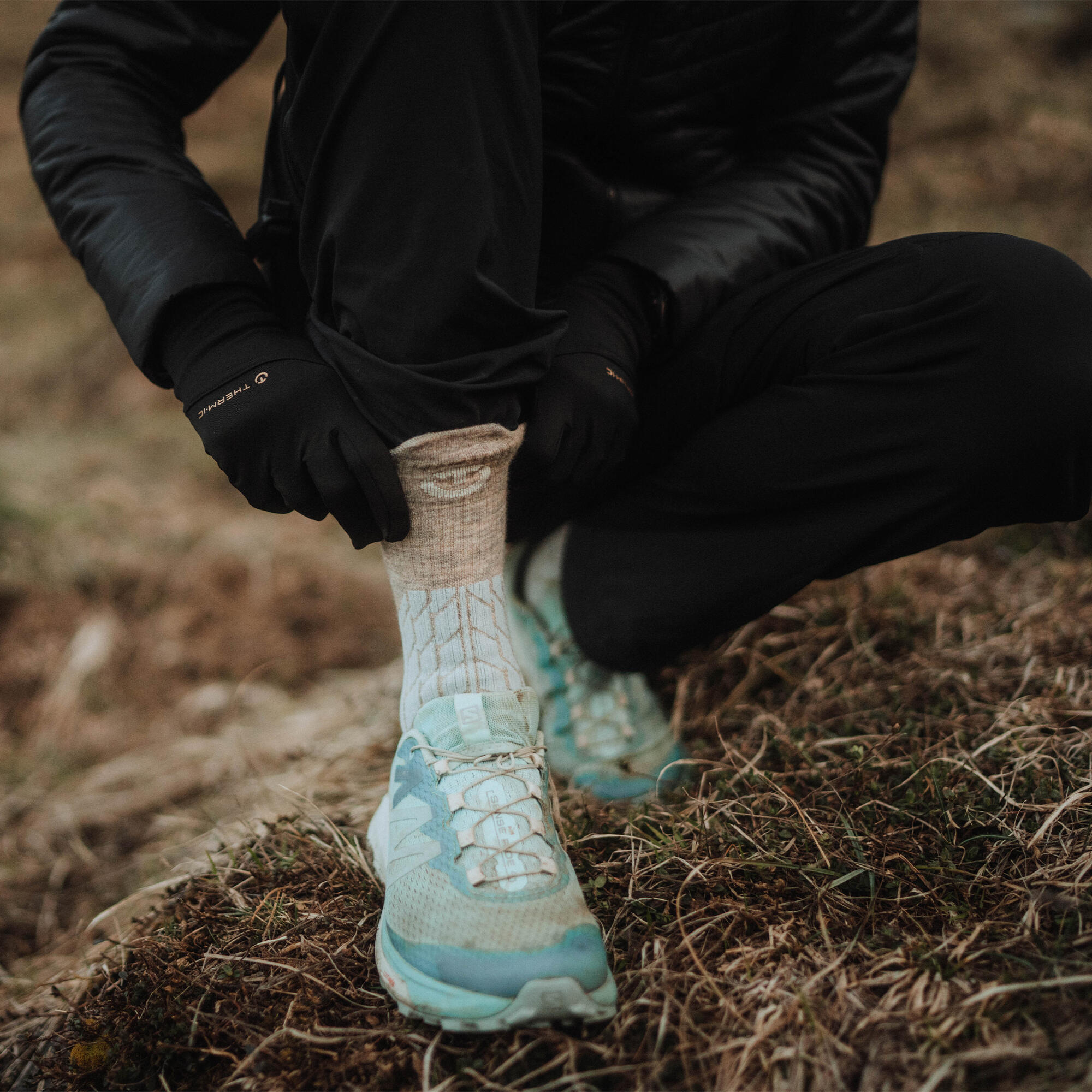 Calze da trekking in calda lana merino per donna - Trekking Warm Lady 4/4