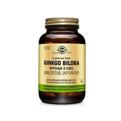 Ginkgo Biloba Hoja 60 Cápsulas 1/3
