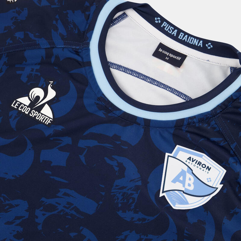 Camiseta Replica Exterior Aviron Bayonnais Infantil 2024-2025