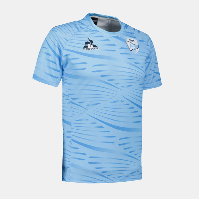 Maillot Pré-match Aviron Bayonnais Officiel 2024-2025 Adulte