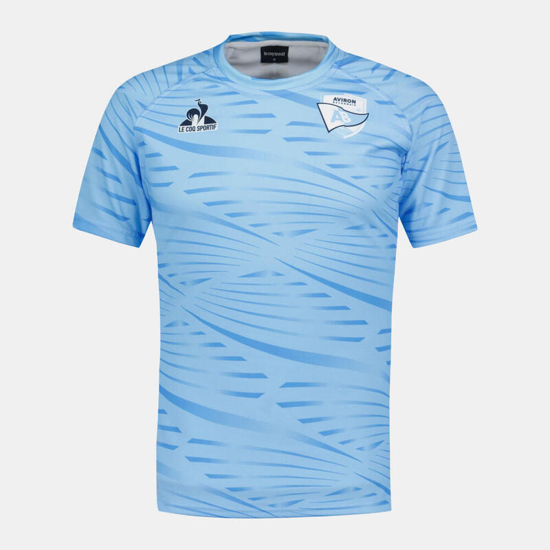 Maillot Pré-match Aviron Bayonnais Officiel 2024-2025 Adulte