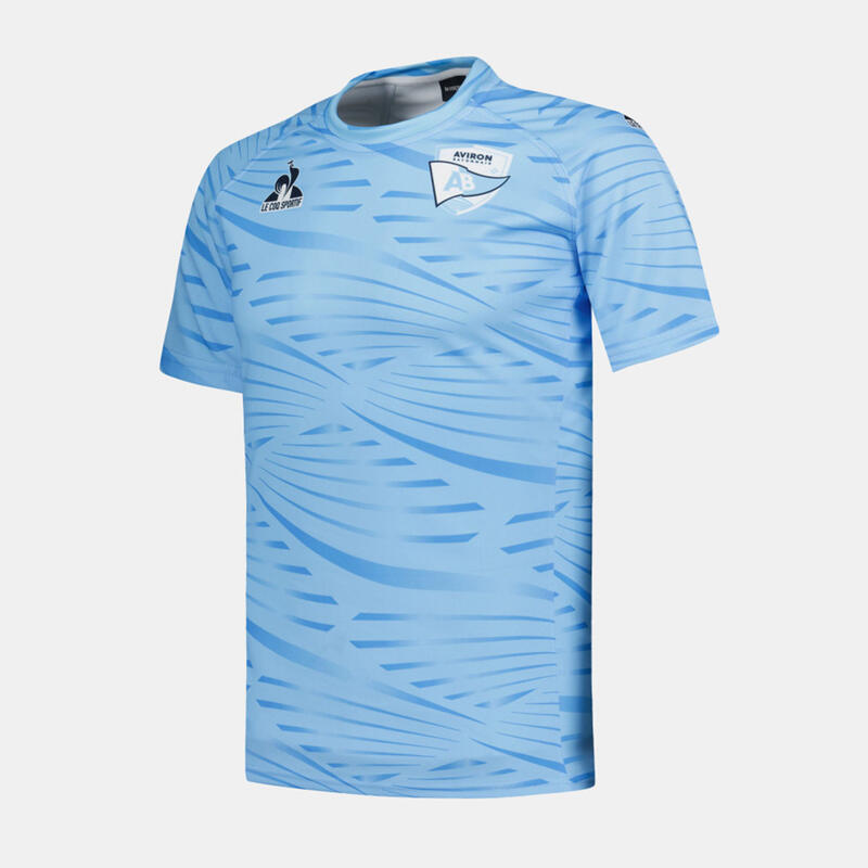 Camiseta Pre-partido Aviron Bayonnais Oficial 2024-2025 Adulto