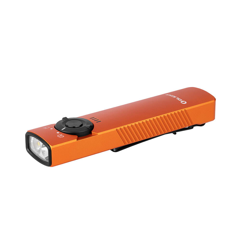 Olight arkfeld lanterna led ultravioleta uv 1.000 lum laranja
