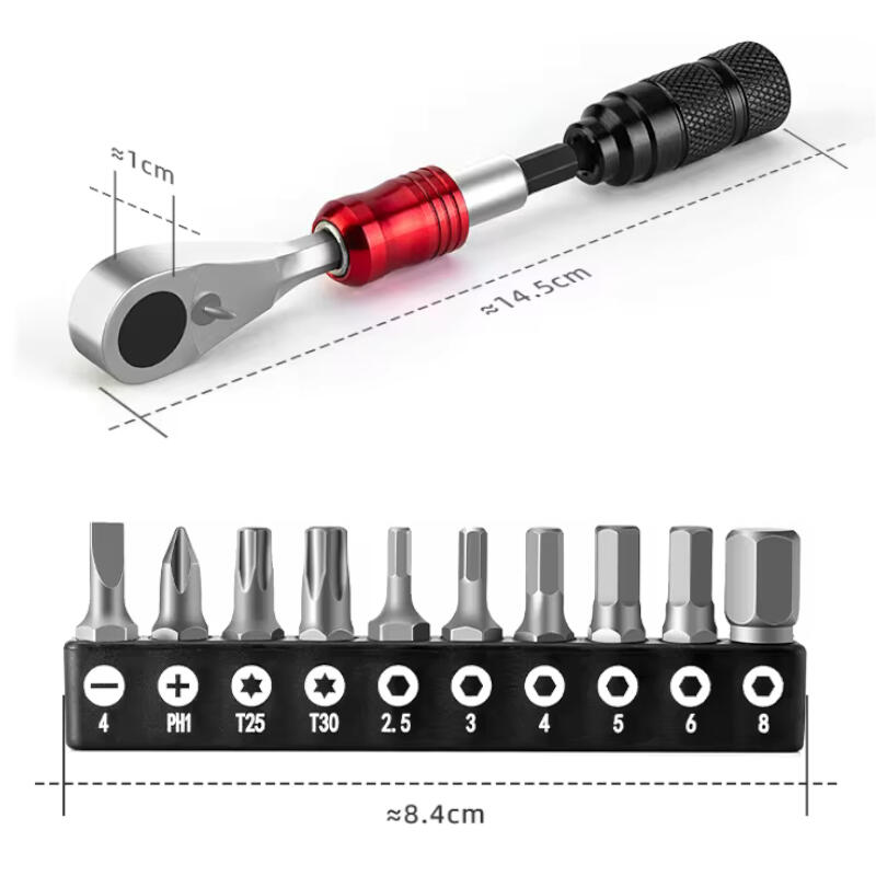 Zestaw narzędzi rowerowych grzechotka Rockbros 16el RB49001 do naprawy roweru 7/7