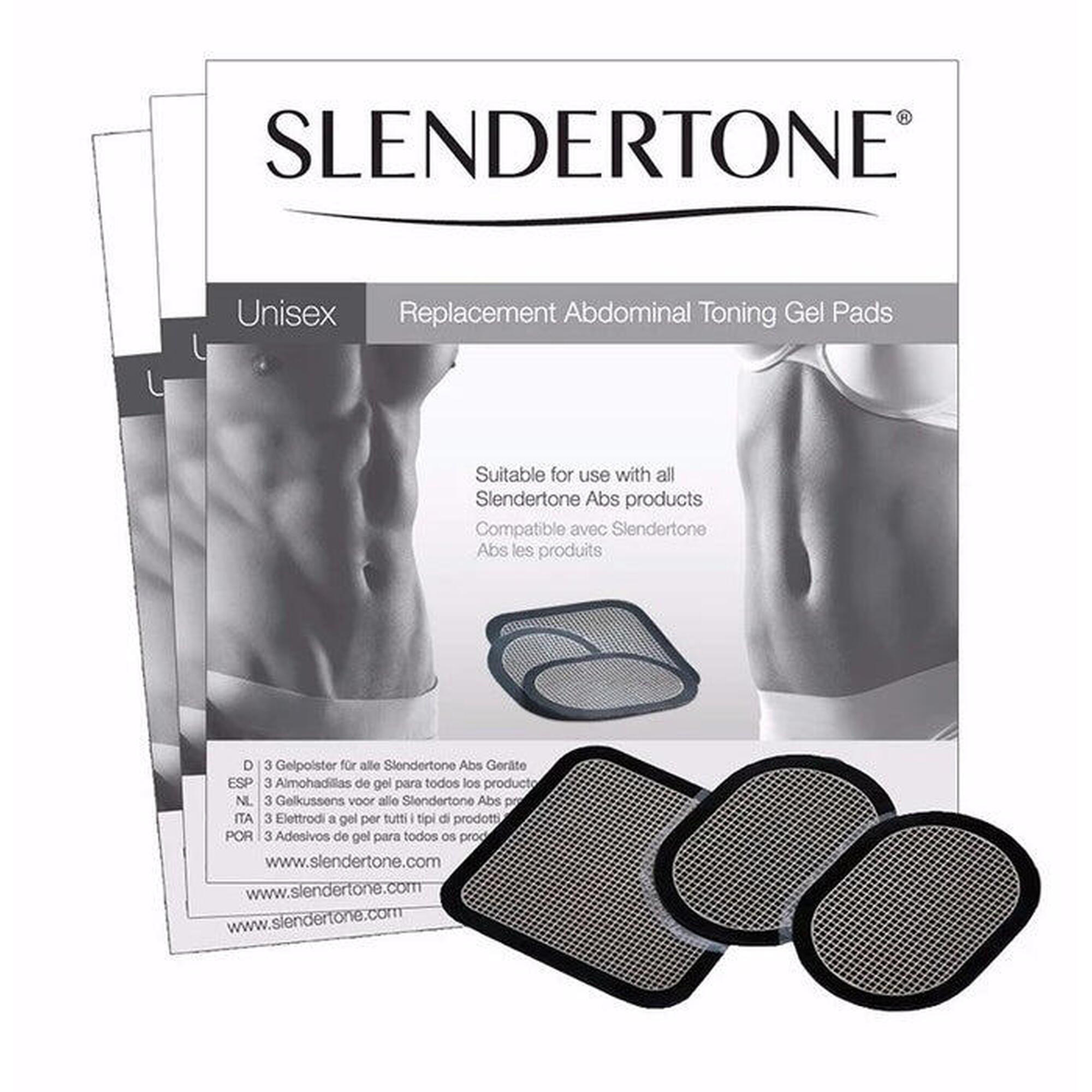 ELECTRODES POUR CEINTURE 3 PACKS SLENDERTONE Decathlon