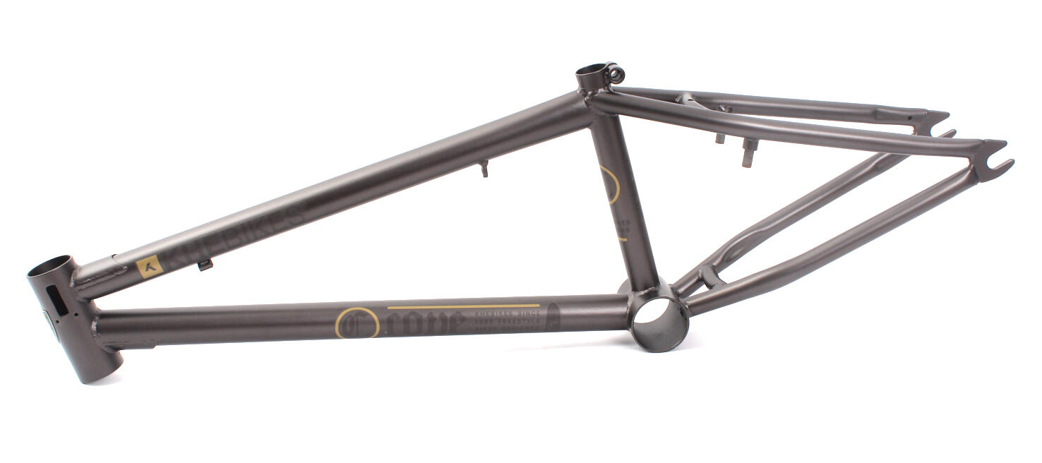 Bmx quadro de aço moldura preto khebikes