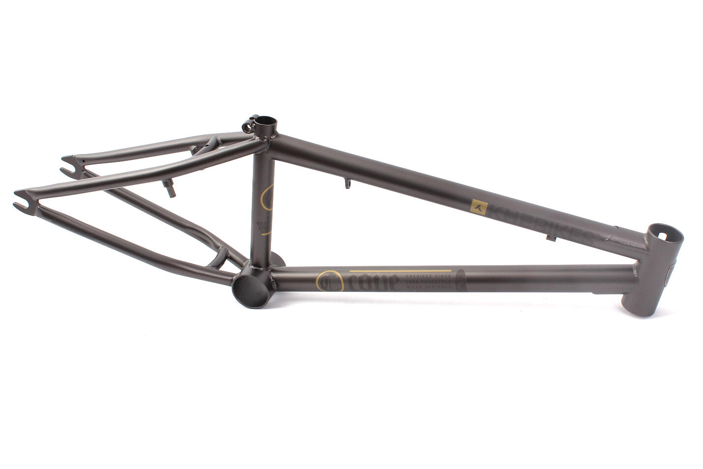 BMX COPE FRAME BLACK STEEL KHEBIKES 5/7