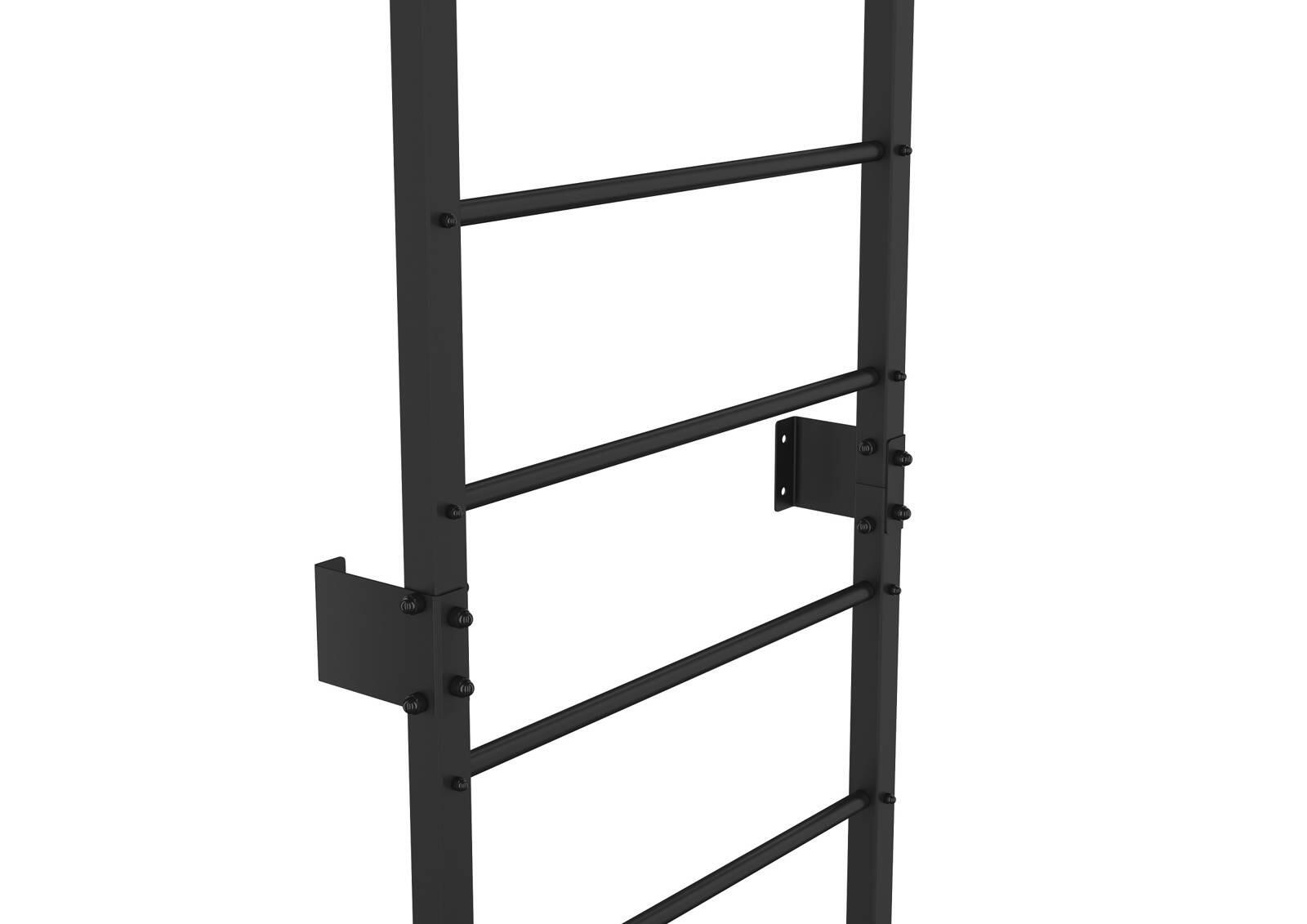 Drabinka gimnastyczna metalowa UNDERFIT 228 x 115 cm z drążkiem i ławką 3/3