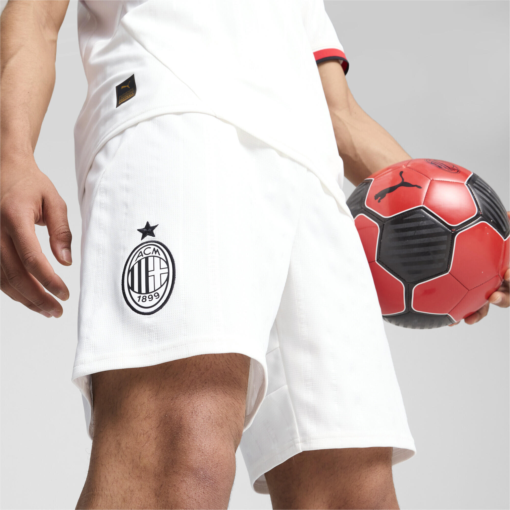 Shorts AC Milan 24/25 da uomo PUMA White 3/7
