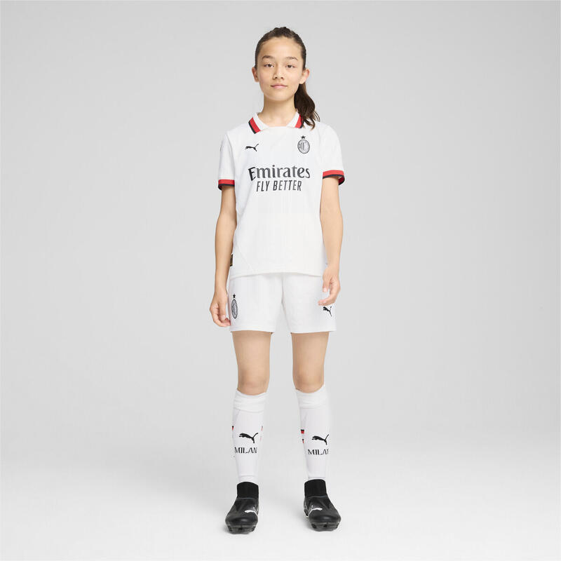 Młodzieżowe szorty AC Milan 24/25 PUMA White