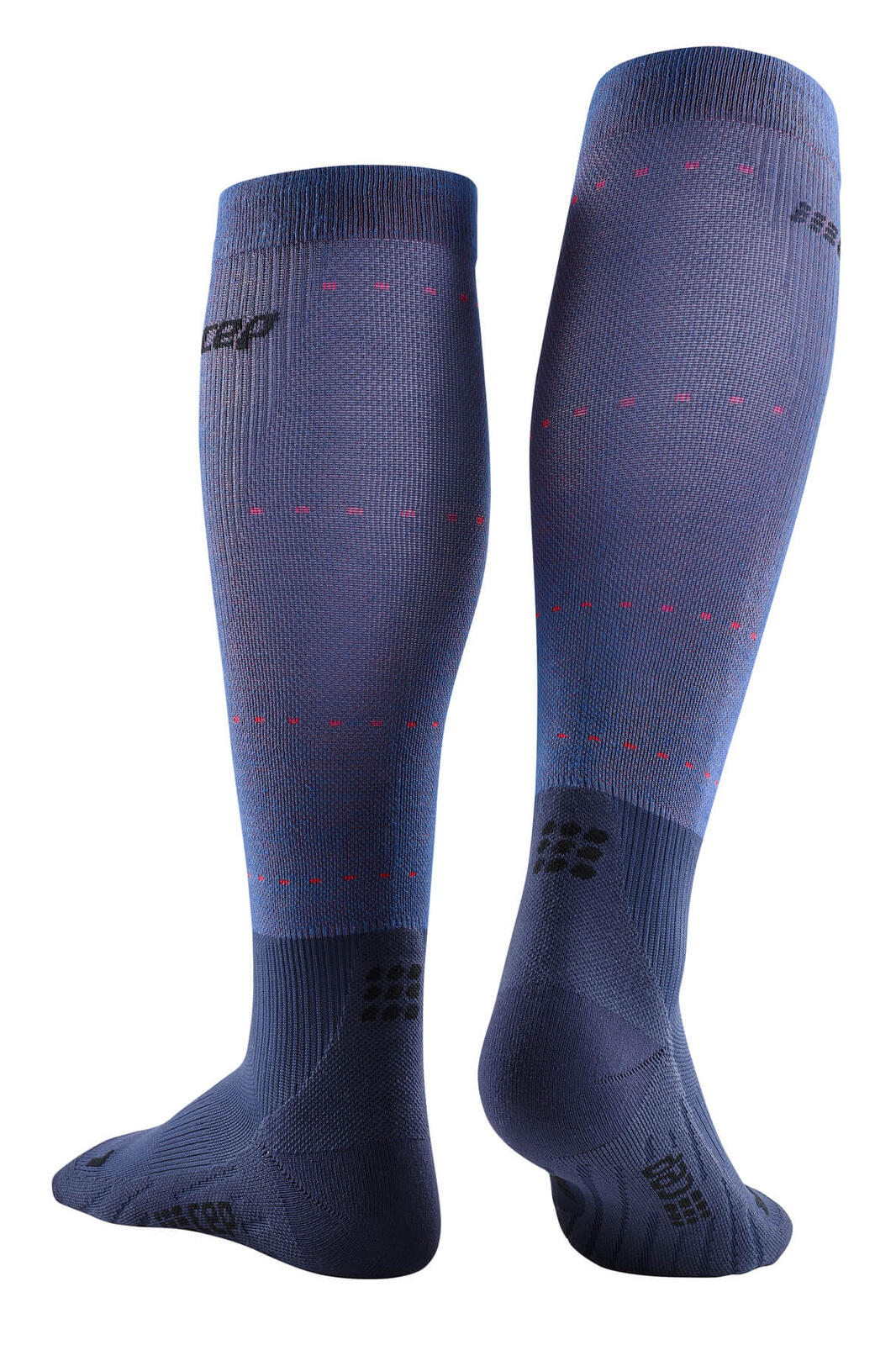 Sosete compresie inalte - infrared recovery socks tall W - blue 2/7