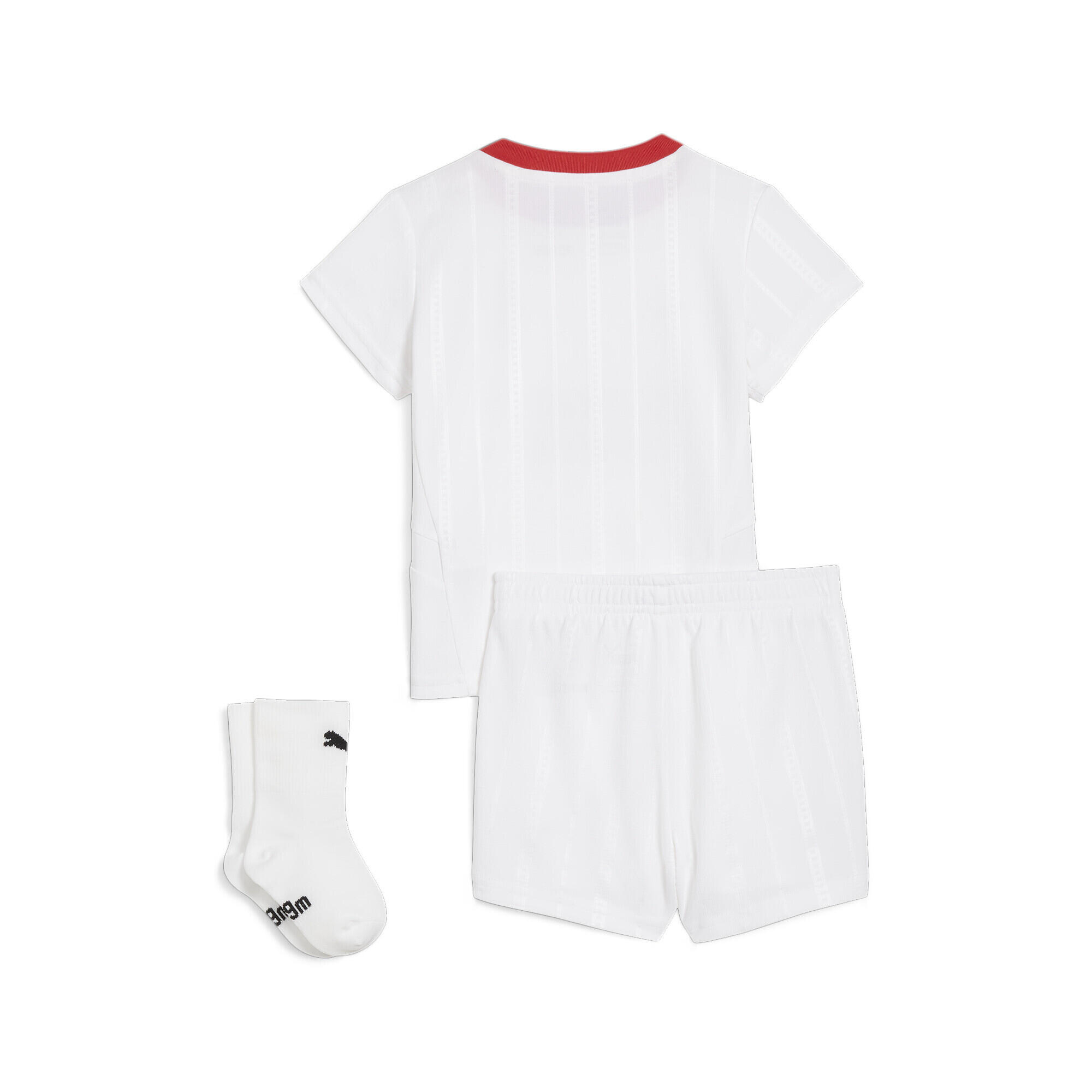 AC Milan 24/25 uittenue voor kleuters PUMA White 4/4