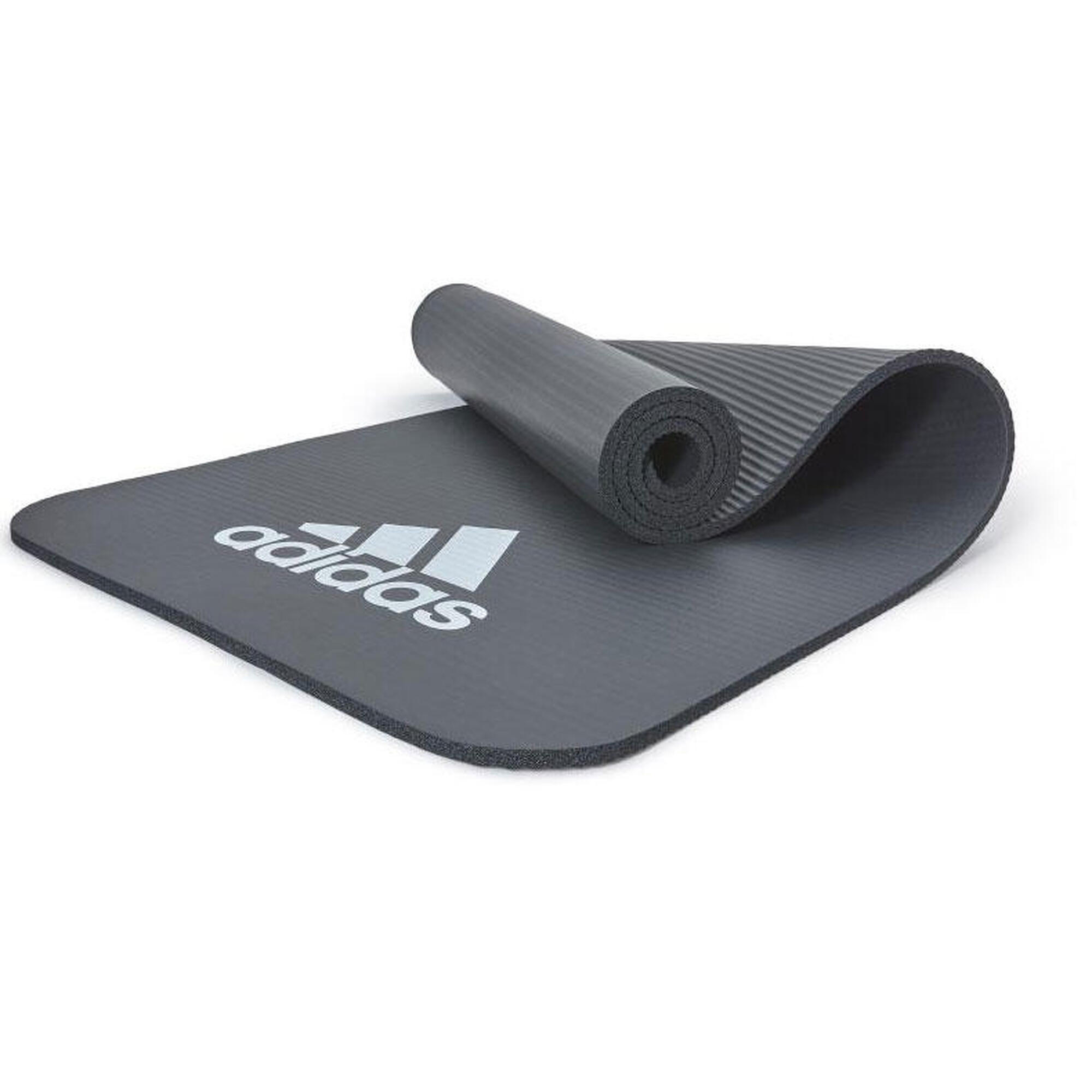 Tapis de fitness - 10mm - Gris