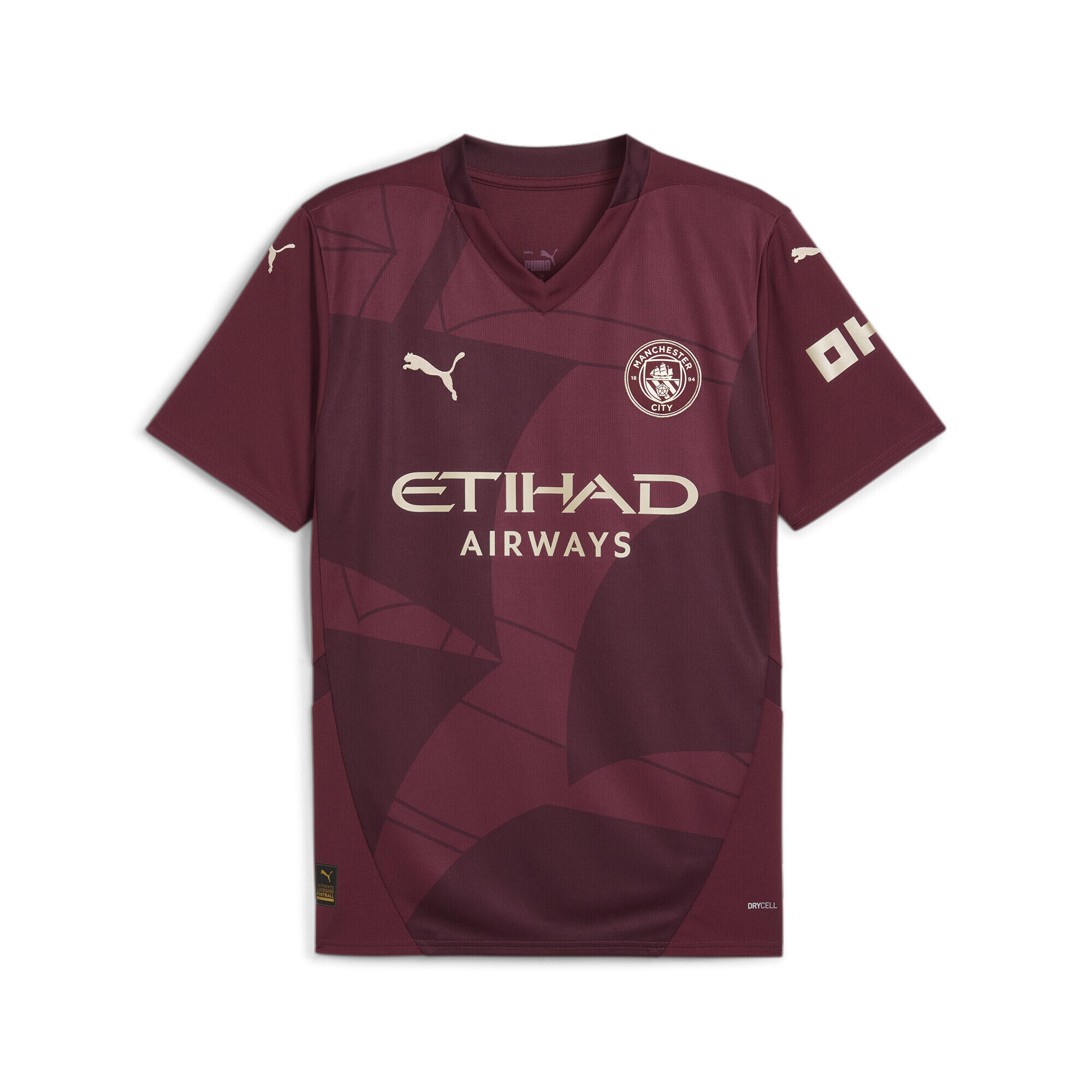 PUMA Manchester City 24/25 derde voetbalshirt voor heren PUMA Dark Jasper Red
