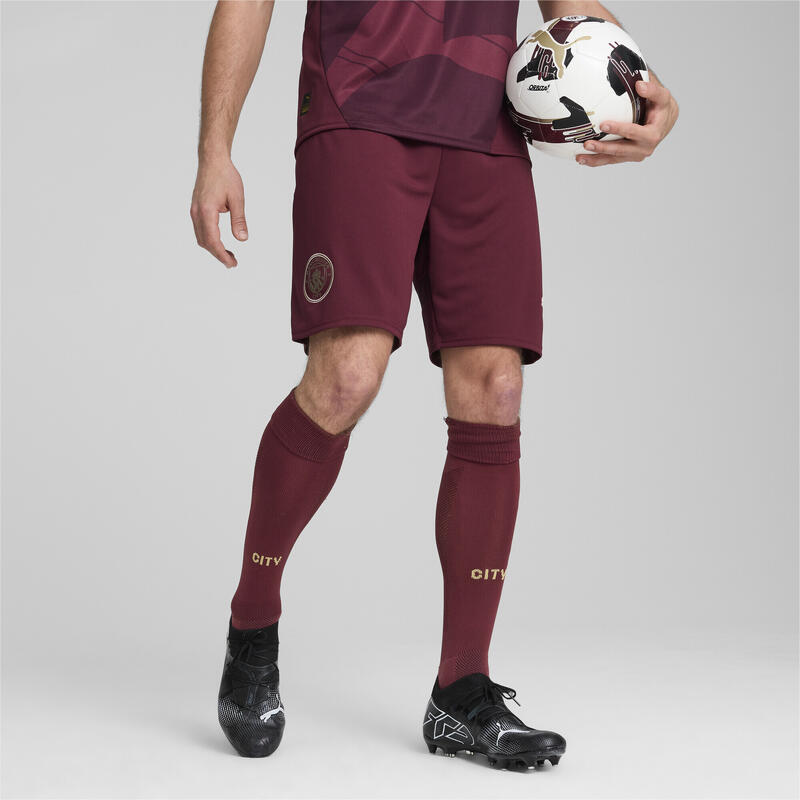 Pánské sportovní kraťasy Manchester City 24/25 PUMA Dark Jasper Red