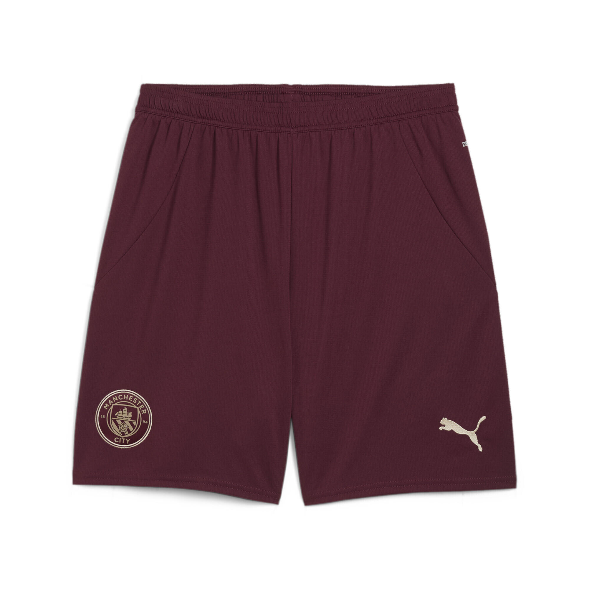 Manchester City 24/25 short voor heren PUMA Dark Jasper Red 5/7