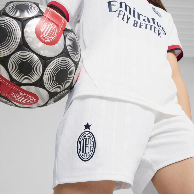 Młodzieżowe szorty AC Milan 24/25 PUMA White