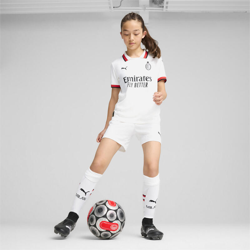Młodzieżowe szorty AC Milan 24/25 PUMA White
