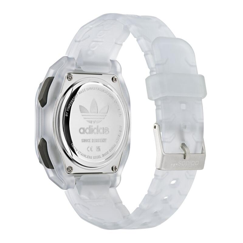 Adidas Originals Analoog en digitaal  Horloge Transparant/Zwart AOST23057