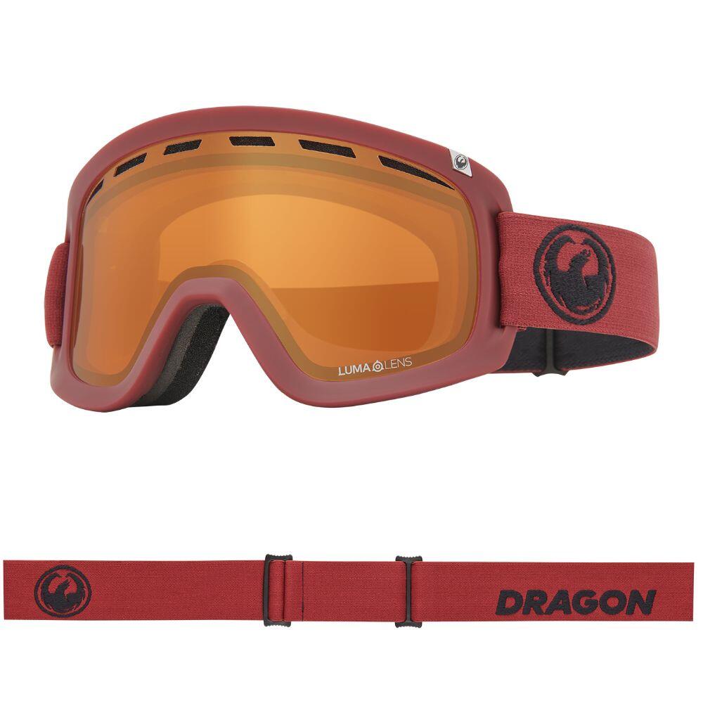 D1 OTG Unisex Snow Goggles - Cordovan/LL Midnight & LL Amber 5/5