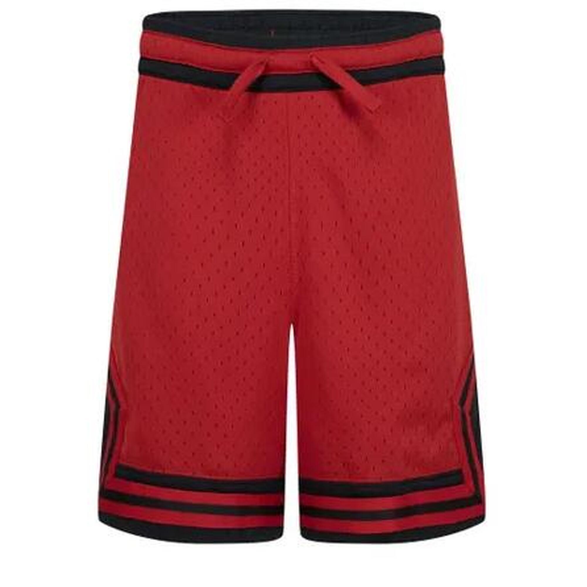 Pantaloncino ragazzo jordan diamond - rosso/nero