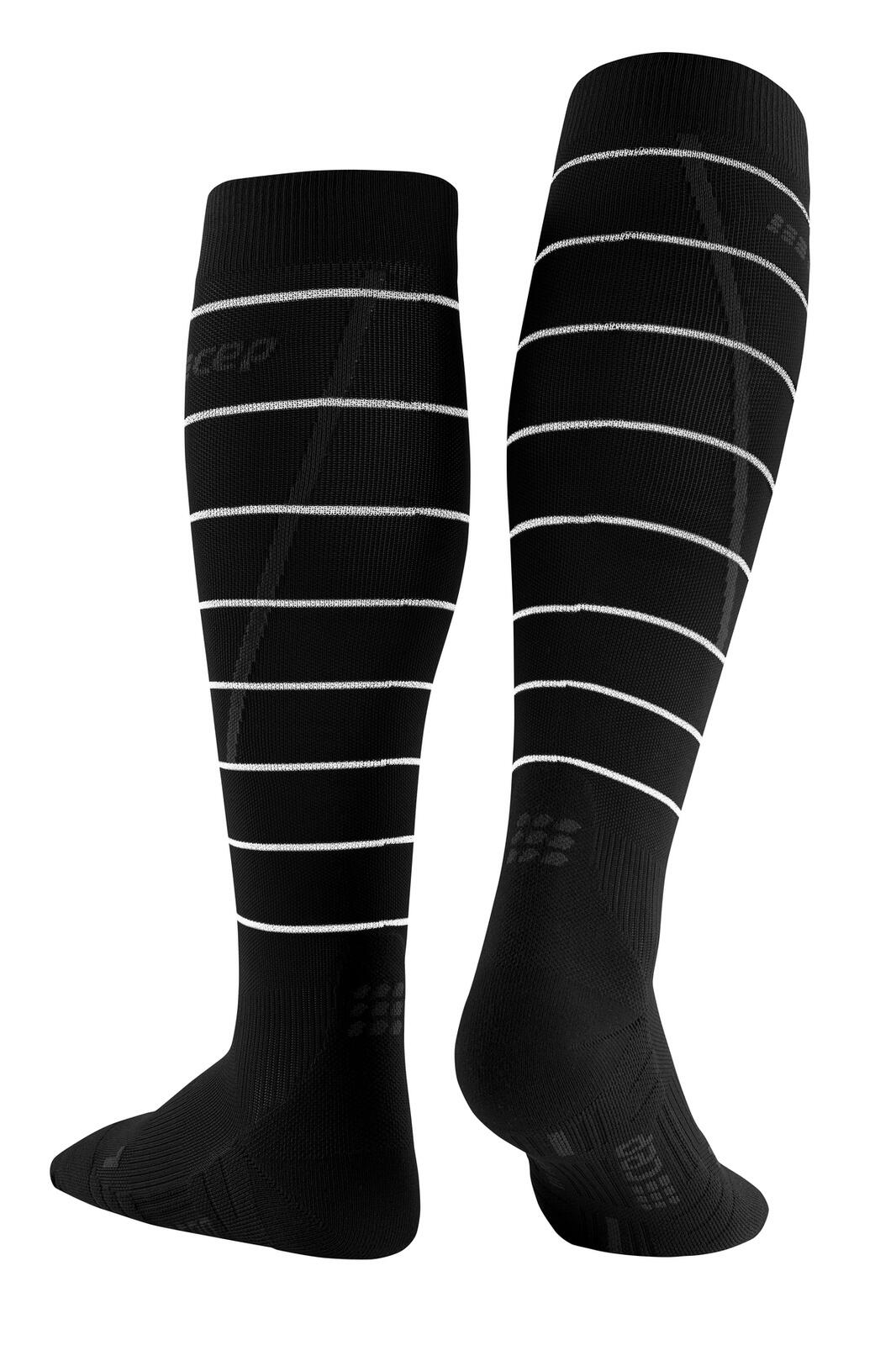 Sokken - Sport - Mannen - Reflecterende compressiesokken 360° - zwart 2/4