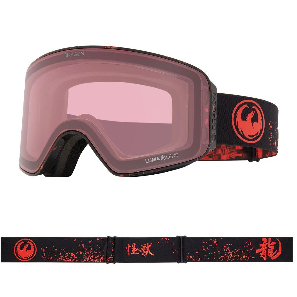 NFX MAG OTG Unisex Skibril - Kaiju/LL Midnight & LL Light Rose 5/6