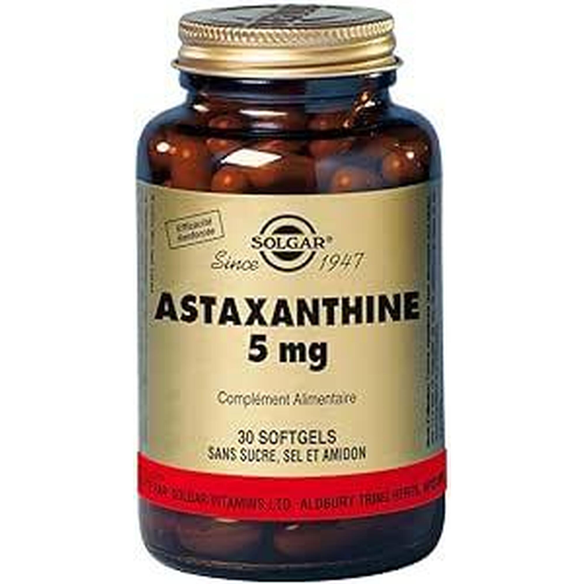 SOLGAR Astaxantina 5 mg 30 cápsulas