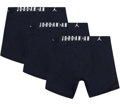 Tre boxer uomo jordan flight cotton stretch - nero