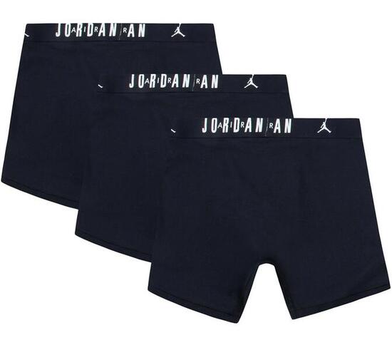 Tre boxer uomo jordan flight cotton stretch - nero