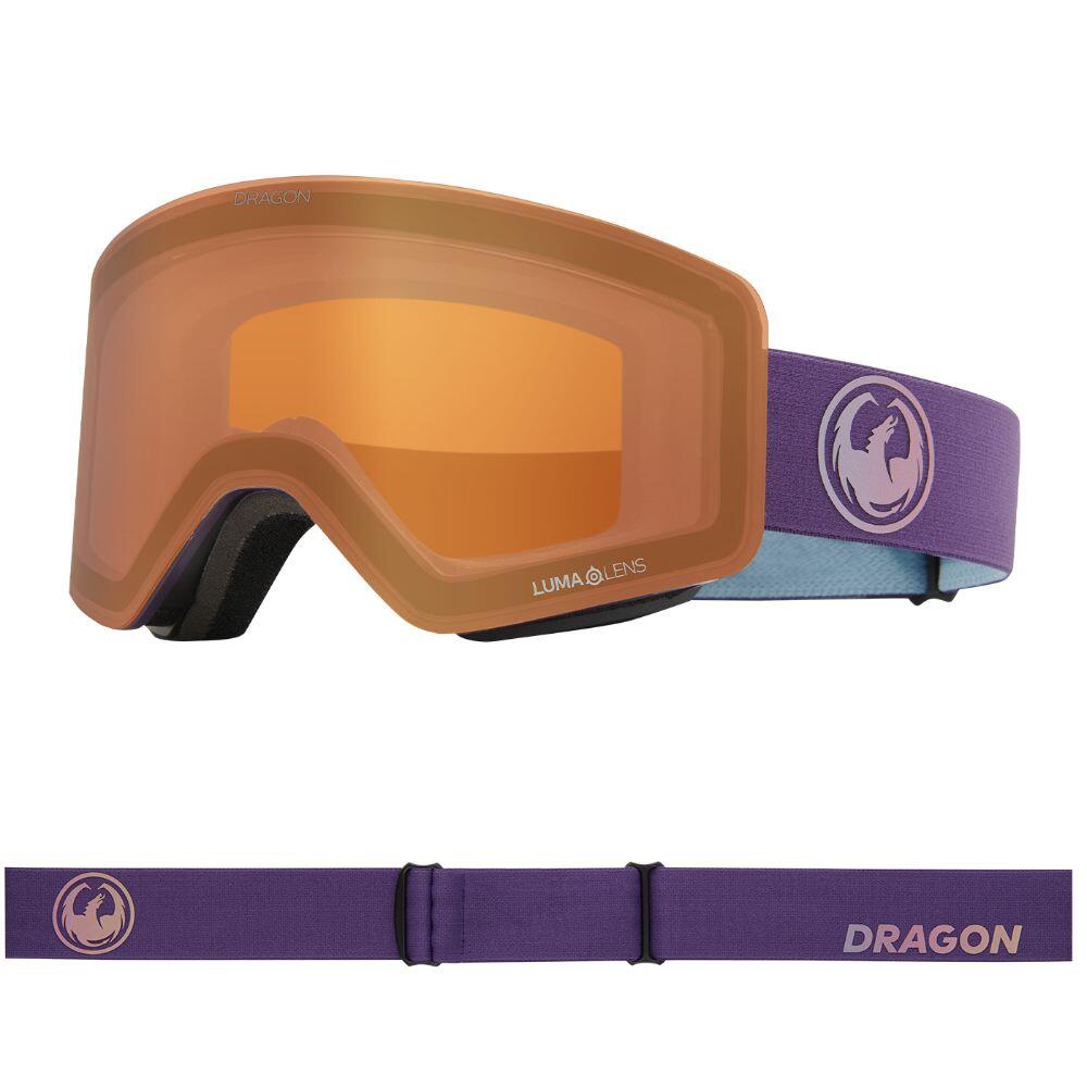 R1 OTG Lunettes De Ski Unisexes - Deep Plum/LL Silver Ionized & LL Amber 5/6