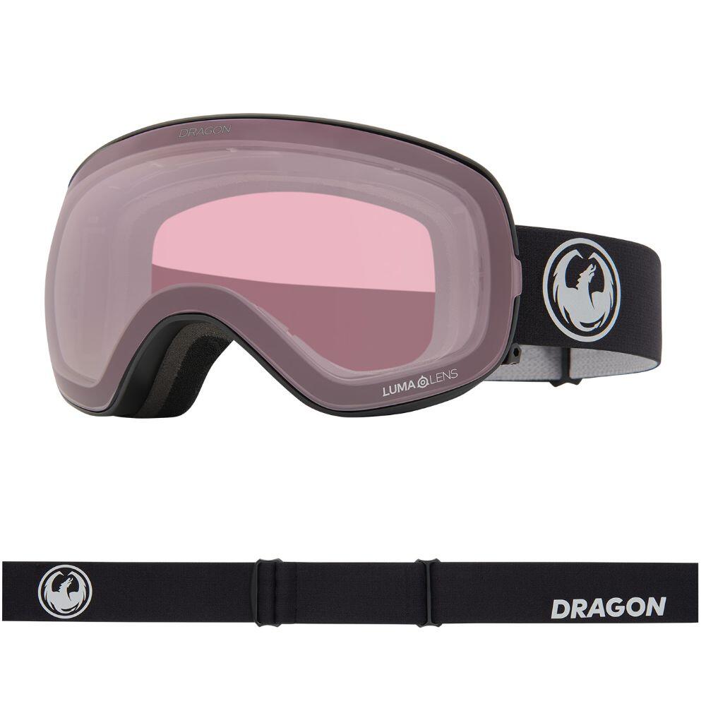 X2s Gafas De Esquí Unisex - Nouveau Black/LL Red Ionized & LL Light Rose 5/6