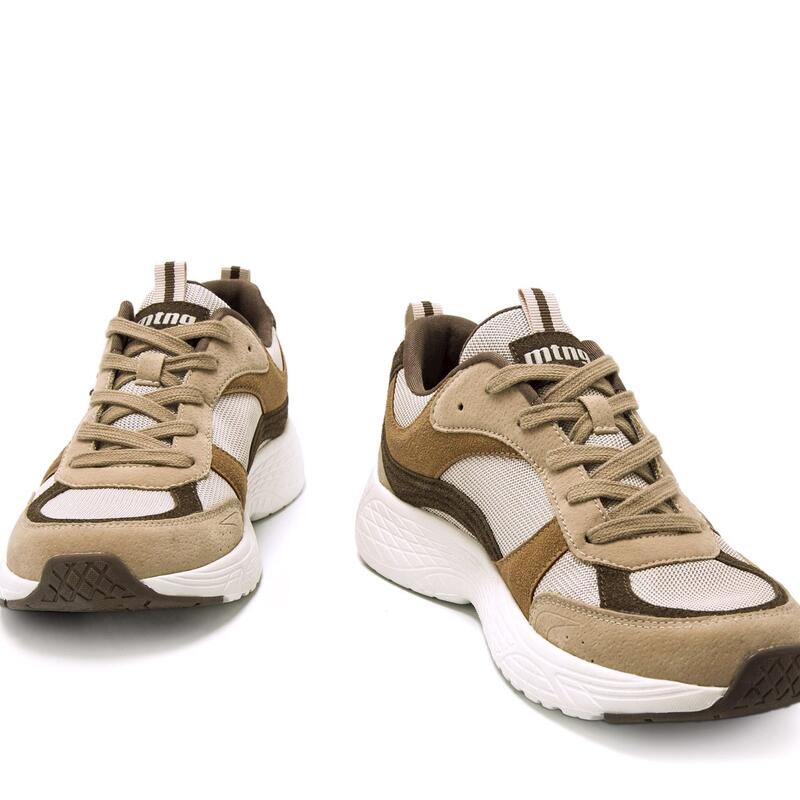 Zapatillas Caminar Hombre MTNG Daddy Beige