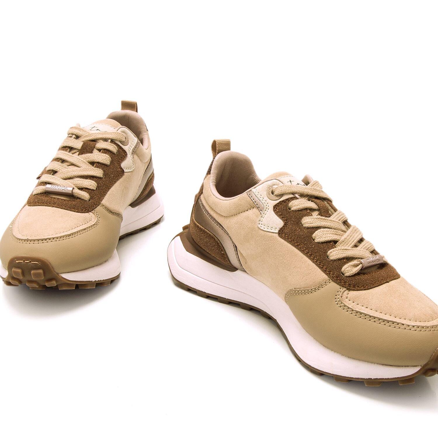 Sneakers Donna MTNG Zinc Marrone 4/7