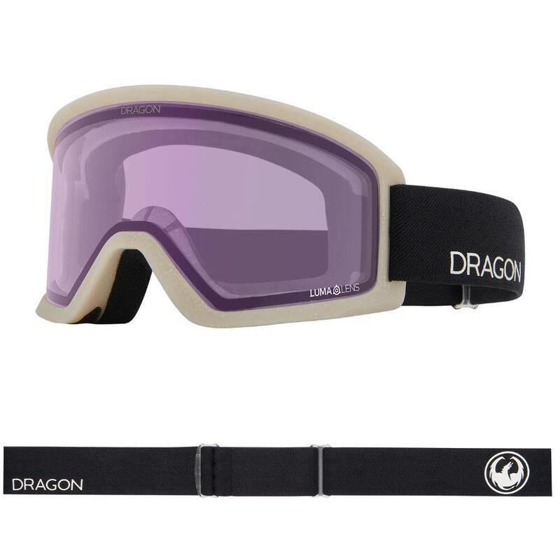 DX3 PLUS OTG Unisex Skibril - Raw/LL Midnight & LL Violet