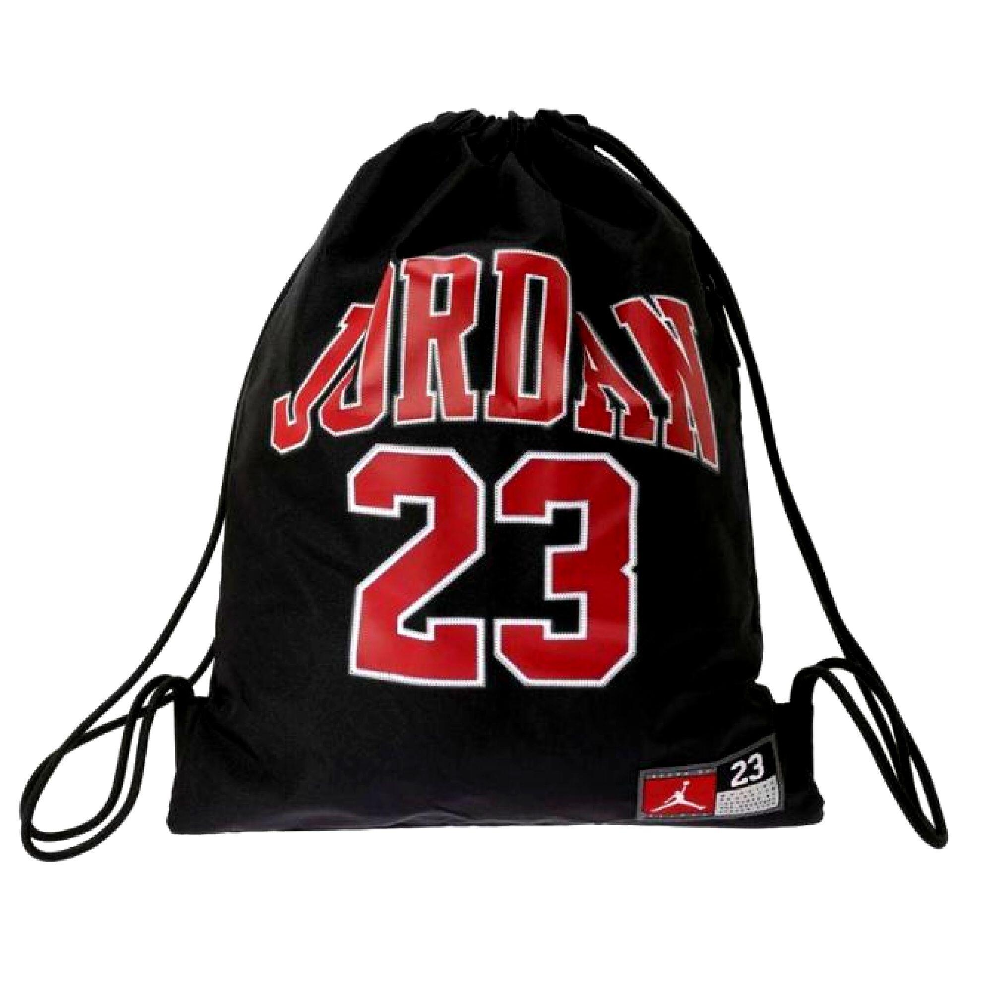 Worek szkolny gimnastyczny Air Jordan Jersey Gym Sack Black 9A0757-023