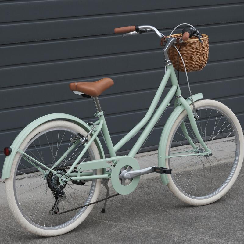 Kinderfiets (8-14 jaar) Capri Carolina 24” Pastel Groen