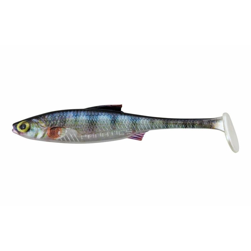 Stucki - Real Rider PADDLE Tail 17cm/28g - Perch Silver