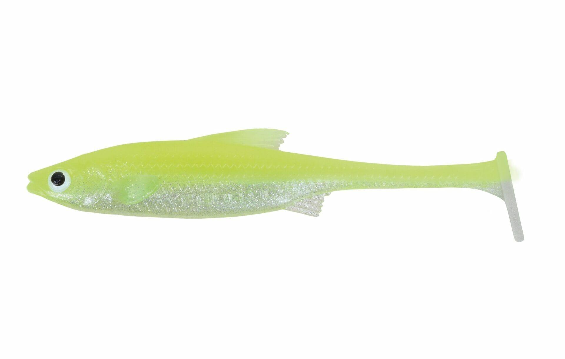 STUCKI FISHING Softbaits - Stucki - Real Rider PADDLE Tail 12cm/9.9g - Lime Silver