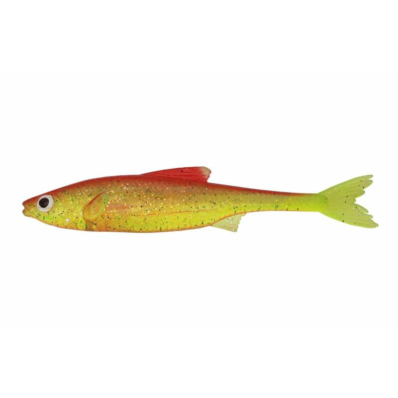 Stucki Real Rider FISH TAIL 7cm/1.9g - Red Pineapple