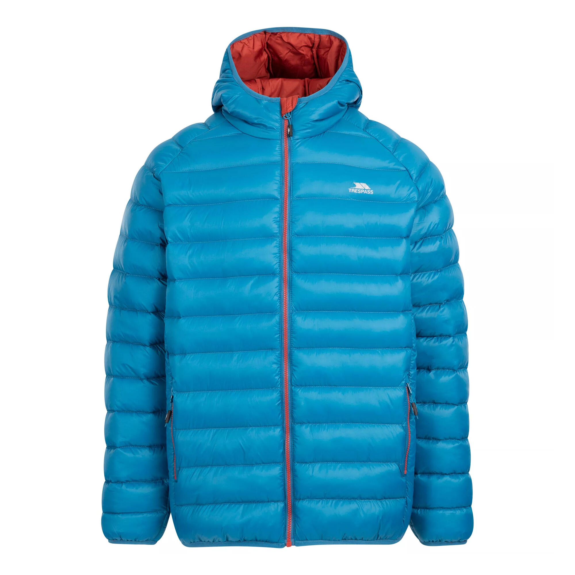 TRESPASS Mens Bosten Casual Padded Jacket (Bondi Blue)