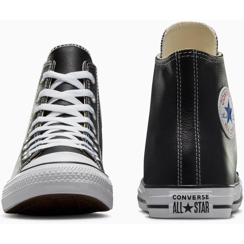 Zapatillas Converse Chuck Taylor HI Leather, Negro, Unisexo